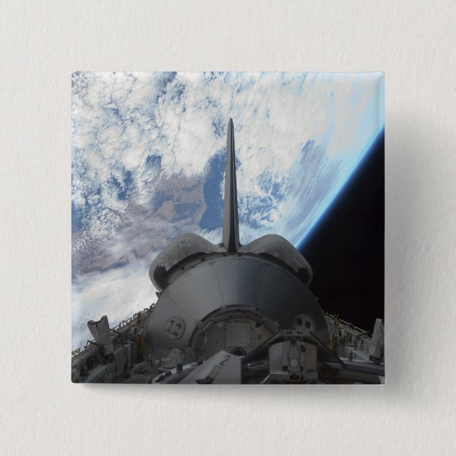 Bóton Quadrado 5.08cm Compartimento de carga útil do Endeavor de Ônibus  (Frente)