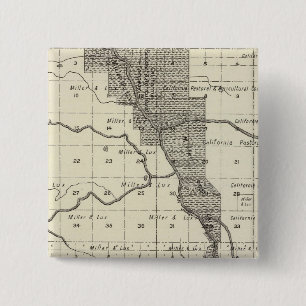 Bóton Quadrado 5.08cm Condado de Madera, Califórnia 6