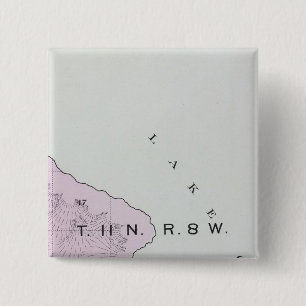 Bóton Quadrado 5.08cm Condado de Sonoma, Califórnia 15