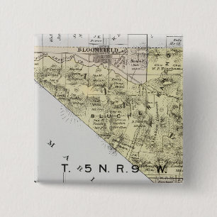 Bóton Quadrado 5.08cm Condado de Sonoma, Califórnia 3