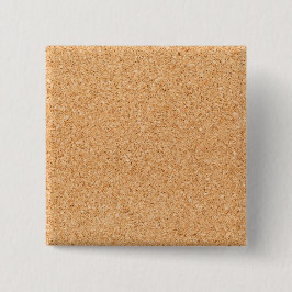Bóton Quadrado 5.08cm Conselho Cork
