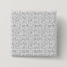 Bóton Quadrado 5.08cm Conselho de Circuito