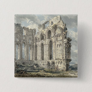Bóton Quadrado 5.08cm Convento de Tynemouth, Northumberland, c.1792-93
