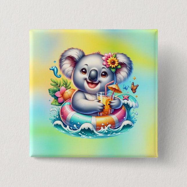 Bóton Quadrado 5.08cm Cooler (Frente)