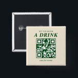 Bóton Quadrado 5.08cm Coquetel Clássico Bêbado Solteirão Compra Noivo Um<br><div class="desc">A suíte "Old Fashioned Bachelor Party" é uma coleção ousada e atemporal, projetada para um fim de semana de estilo clássico e diversão inesquecível. Centrada em uma rica paleta de cores inspirada no vintage e apresentando uma impressionante aquarela de um coquetel antigo, essa coleção captura o espírito de uma celebração...</div>