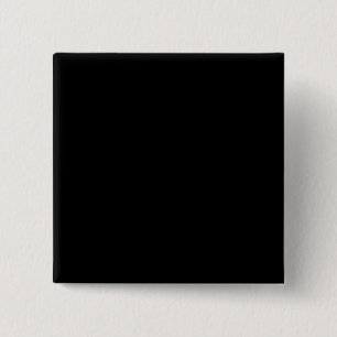 Bóton Quadrado 5.08cm Cor de fundo preto sólido na Web 000000