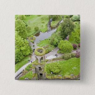 Bóton Quadrado 5.08cm Cork, Irlanda. O infame Castelo Blarney