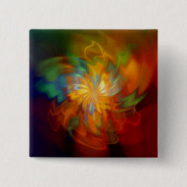 Bóton Quadrado 5.08cm Córsega da luz de Velas