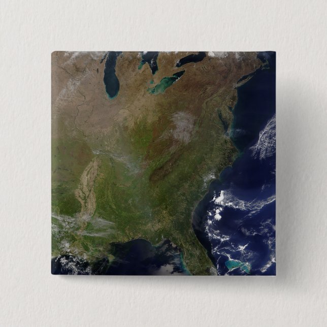 Bóton Quadrado 5.08cm Costa Leste dos Estados Unidos 2 (Frente)