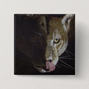 Bóton Quadrado 5.08cm Cougar Night