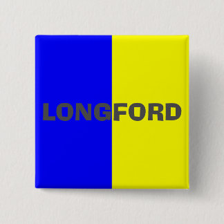 Bóton Quadrado 5.08cm County Longford Flag Crachá