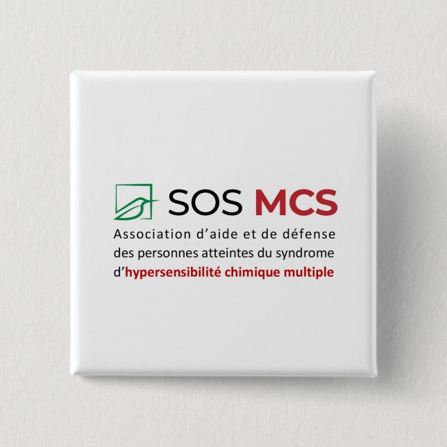 Bóton Quadrado 5.08cm Crachá (Frente)