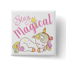 Crachá de Sonho de Unicórnio Mágico Personalizado