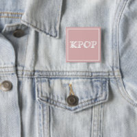 Crachá RUND do KPOP 3 CM