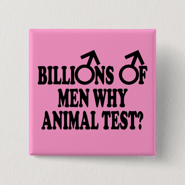 Bóton Quadrado 5.08cm Crachás engraçados feministas (Frente)