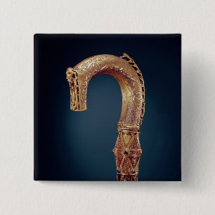 Bóton Quadrado 5.08cm Crozier de Clonmacnoise, condado Offaly, idade de