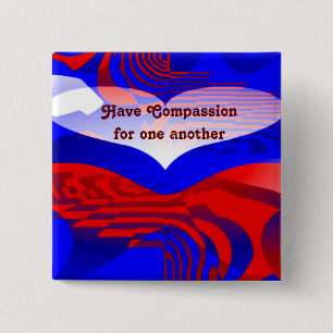 Bóton Quadrado 5.08cm Cuidados_