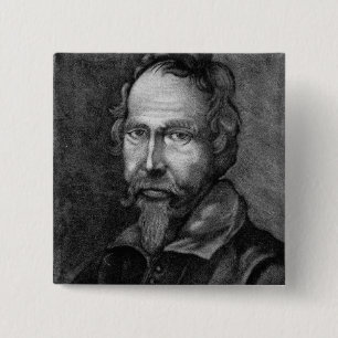 Bóton Quadrado 5.08cm Cuthbert Mayne, 1579