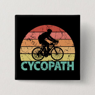 Bóton Quadrado 5.08cm Cycopath Funny Cycling
