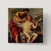Daedalus que une as asas de Ícaro, c.1754