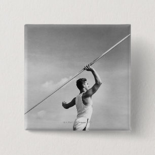 Bóton Quadrado 5.08cm Dardo de jogo do homem