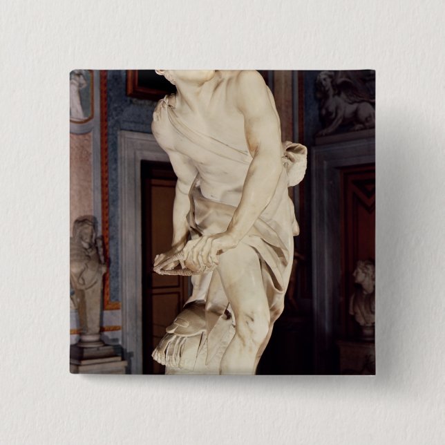 Bóton Quadrado 5.08cm David, 1623-24 (Frente)