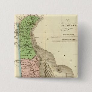 Bóton Quadrado 5.08cm Delaware EUA