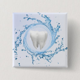 Bóton Quadrado 5.08cm Dentista Dental Dental Tooth Professional