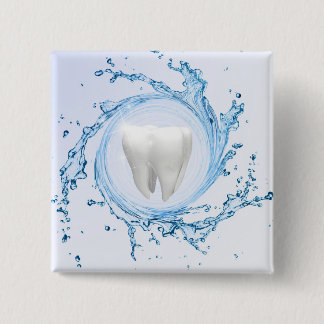 Bóton Quadrado 5.08cm Dentista Dental Dental Tooth Professional