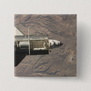 Bóton Quadrado 5.08cm Descoberta 4 do vaivém espacial
