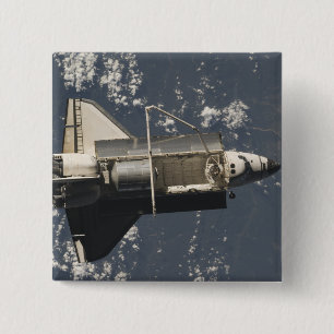 Bóton Quadrado 5.08cm Descoberta 5 do vaivém espacial