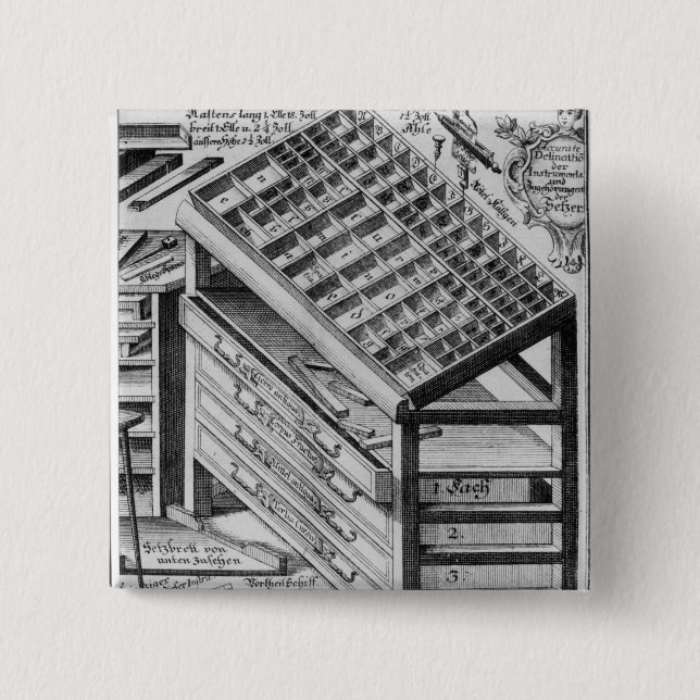 Bóton Quadrado 5.08cm Desenhar (Frente)