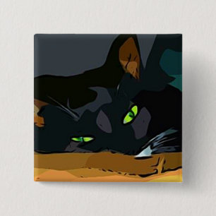 Bóton Quadrado 5.08cm Desenhos animados Lucy