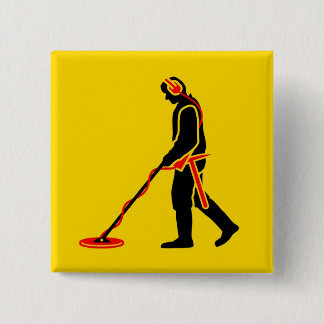 Bóton Quadrado 5.08cm Detecção do metal