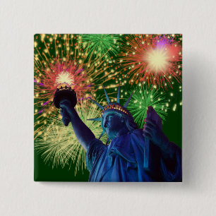 Bóton Quadrado 5.08cm Dia da Independência!