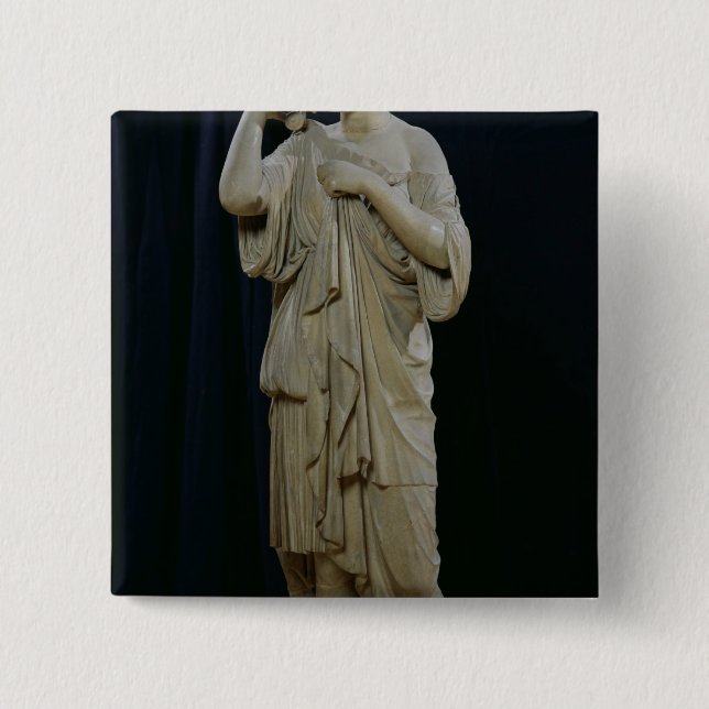 Bóton Quadrado 5.08cm Diana de Gabii (Frente)