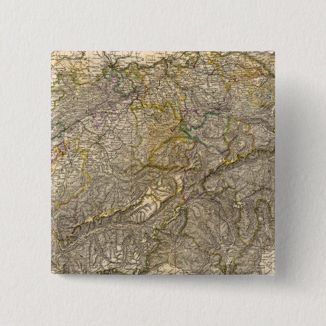 Bóton Quadrado 5.08cm Die Schweiz (Frente)