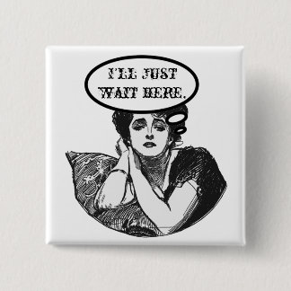 Bóton Quadrado 5.08cm Divas do Victorian