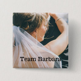 Bóton Quadrado 5.08cm Dom da identificação do convidado