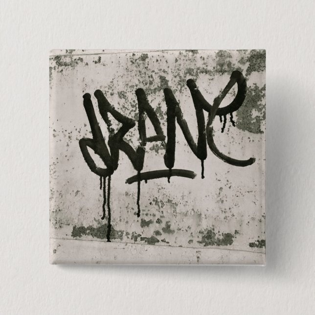 Bóton Quadrado 5.08cm Drane (Frente)