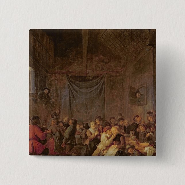 Bóton Quadrado 5.08cm Duodécima noite (Frente)