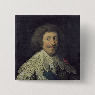 Bóton Quadrado 5.08cm Duque de Henri II de Montmorency