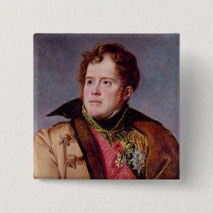 Bóton Quadrado 5.08cm Duque de Michel Ney do marechal de Elchingen,