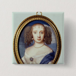 Bóton Quadrado 5.08cm Duquesa de Orleans, c.1665