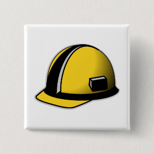 Bóton Quadrado 5.08cm Duro Hat