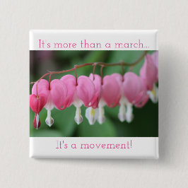 Bóton Quadrado 5.08cm É mais do que um março… ele é um movimento!