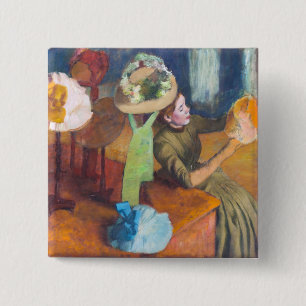 Bóton Quadrado 5.08cm Edgar Degas - O Compro Millinery