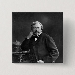 Bóton Quadrado 5.08cm Edmond de Goncourt