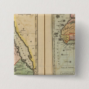Bóton Quadrado 5.08cm Egito, África