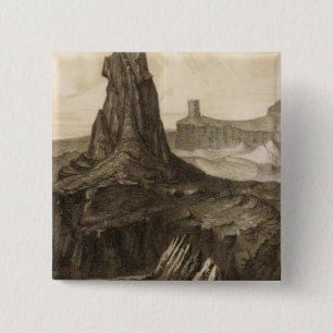 Bóton Quadrado 5.08cm El Vado de Los Padres, Rio Colorado